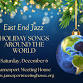 Holiday Songs Around the World with East End Jazz event in Jamesport, NY