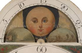 Aaron Willard, Boston, Circa 1790-1800. An Important Hepplewhite Inlaid  Mahogany Tall Case Clock. The dial attributed to John Minot. XXSL-22.