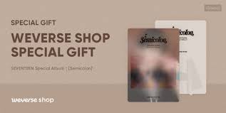 Weverse Shop On Twitter One More Reason Why You Should Pre Order Seventeen Special Album Semicolon On Weverse Shop When You Pre Order 1 Desktop Lenticular Will Be Included For Each Album Pre Order
