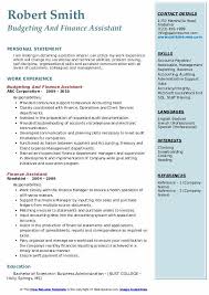 See a personal assistant resume sample that shows your sidekick superpowers. Finance Assistant Resume Samples Qwikresume