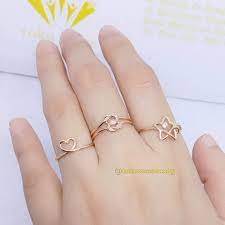 Emas 375 selayang added a new photo to the album cincin april 2020. Cincin Emas 375 Model Love Ikatan Cinta Variasi 0 75 1 5 Gr Lazada Indonesia