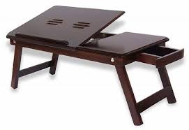 5 Best Portable Wooden Laptop Tables In India 2020 In 2020 Walnut Finish Bed Kids Activity Table Laptop Table