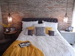 Industrial Chic Bedroom Remodel Bedroom Industrial Chic Remodel Bedroom Brick Wall Bedroom