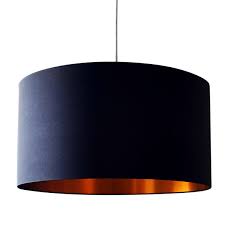 All available to buy online today. Jet Black Cotton Lampshade With Brushed Copper Lining Love Frankie