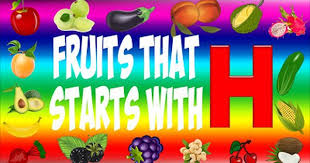 Fruits That Start With H Fruits Name List Fruit Names Fruits Images
