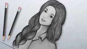 Simple Drawings Step By Step How I Draw A Girl Easy Drawings For Beg Step By Step Drawing Easy Drawings Easy Drawings For Beginners
