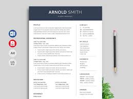 Compiled resume and cv for work in the field of it: Anchor Resume Template Word Format Resumekraft