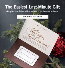 Our furniture, home decor and accessories collections feature buy gift card in quality materials and classic styles. Pottery Barn Attention Last Minute Shoppers Find Gifts Up To 50 Off In Stores Now Milled