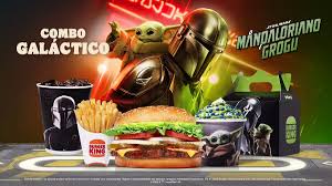 Burger King lança ‘Combo Galáctico’ para celebrar a estreia de Mandaloriano e Grogu