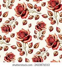 3+ Thousand Red Rose Allover Royalty-Free Images, Stock Photos & Pictures
