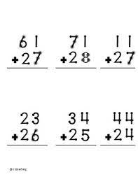Multiplication is not that difficult; Touch Math Addition Adding Double Digit Numbers No Regrouping Tpt