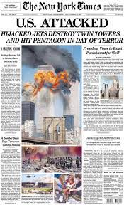 The total number of the women followed is very large: September 11 Newspaper Headlines From The Day After 9 11 Attacks