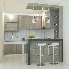 A solution to a clean and modern minimalist in the kitchen. Kitchen Set Hpl Kayu Kitchen Set Minimalis Kitchen Set Custom Shopee Indonesia