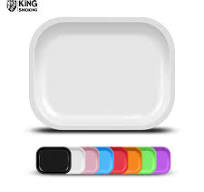 Blank Metal Tray - Customizable Rolling & Serving Solution