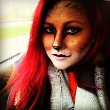 Pin By Lyndi Grossman On Makeup Fox Makeup Cool Halloween Makeup Halloween Makeup