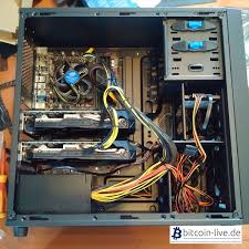 Wenn ihr gerade dabei seid, euren rechner für den digitalen bergbau aufzurüsten, zeigen. Wie Baue Ich Einen Gpu Miner Bitcoin Live De