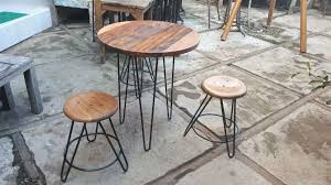 6.7 / 10 ( 6 votes ). Set Meja Makan Kombinasi Besi Beton Dan Kayu Kapal Mebel 538835021