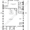 This is a 5 bedroom + bonus room barndominium with master suite. 1