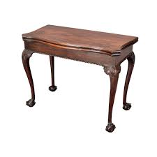 Réalisation d'un banc qui se transforme en table de jardin pour 6 personnes. Serpentine Card Table On Cabriole Legs Jayne Thompson Antiques Inc