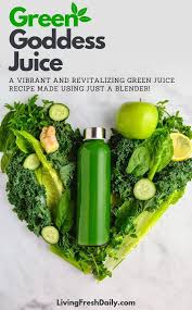 Green Goddess Juice A Revitalizing Blender Green Juice Recipe Recipe Green Juice Recipes Juicing Recipes Detox Juice Recipes