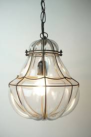 online veilinghuis catawiki grote peervormigevenetiaanse hanglamp geblazen glas in een metalen frame 38 cm tweede h geblazen glas lampen plafond hanglamp