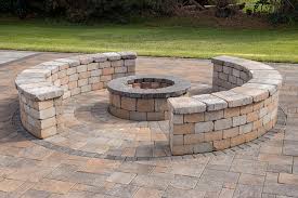 Abt construction was hired to come to woodward acres and help install the castle blocks as. Fire Pit Wall Paulbabbitt Com