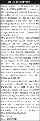 However, notice writing in different organizations does not follow the same rules but, since notices are a kind of formal/business document so it must follow some proper format of writing. Public Notice Ads In 2 Newspapers Starts 890 09821566223