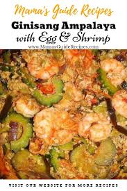Ginisang Ampalaya With Egg And Shrimp In 2020 Ampalaya Shrimp And Eggs Recipes