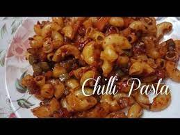 Chilli Pasta Recipe Indian Style Pasta Recipe Pasta Recipe In Hindi Youtube Pasta Recipes Indian Pasta Indian Style Recipe Cooking Recipes