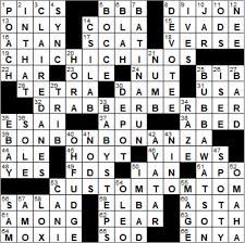 The impossible crossword puzzle quiz answers 100% score. La Times Crossword Answers 17 May 2018 Thursday Laxcrossword Com
