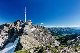 Das wetter für säntis im überblick. Santis Der Berg Traumhafte Aussicht Aus Uber 2502 Metern Hohe