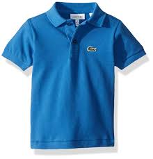 Amazon Com Lacoste Boy Short Sleeve Classic Pique Polo