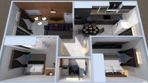 Contoh rumah teres kos sederhana rendah (2 tingkat). Plan Rumah 48m Video 2d 3d Hd Screenshot Youtube