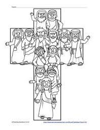 Printable coloring pages of the 12 disciples from 1000 images about sunday school coloring pages on. Pin On Nt Roeping Apostelen Wonderbare Visvangst Jesus Calls The Disciples Miraculous Catch Of Fish