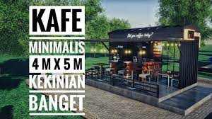 .minimalis modern, merupakan desain cafe yang paling banyak dilirik dan diterapkan oleh para owner cafe (pemilik cafe), karena desain cafe minimalis cafe outdoor merupakan sebuah cafe yang didesain dengan desain luar ruangan (ruangan terbuka), jenis cafe outdoor sangat cocok untuk. Desain Kafe Minimalis 4m X 5m Youtube
