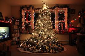 A christmas tree is a decorated tree, usually an evergreen conifer such as spruce, pine, or fir or an artificial tree of similar appearance, associated with the celebration of christmas. Christmas Tumblr Shared By Alice On We Heart It
