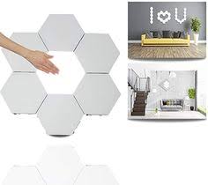Modular Touch Light Creative Smart Touch Led Light Panel Removable Hexagonal Wall Lamp Diy Geometry Splicing Hex L Wall Lamps Diy Led Panel Light Light Panels