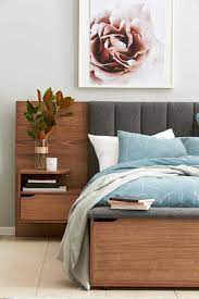 lincoln qb bed w upholstered head storage foot box incl light latte warwick checkmate bedroom furniture design bedroom bed design bedroom design inspiration