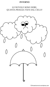 Disegni Sull Inverno Lavoretti Invernali Le Idee Della Scuola Filastrocche