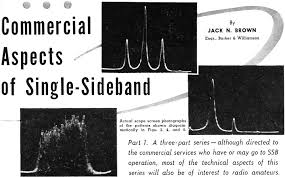 Commercial Aspects Of Single Sideband May 1956 Radio