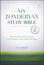 Niv Zondervan Study Bible Hardcover Bible Study Gospel Message Read Bible