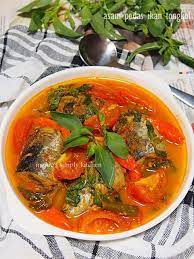 Asam Pedas Ikan Tongkol Resep Masakan Makanan Ikan Resep Makanan