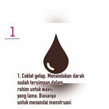 Bila warna darah haid kamu ada sedikit warna jingga namun baunya biasa saja, tidak masalah! Pernah Tak Korang Check Warna Darah Coklat Love Habibi Facebook