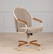 Usually ships within 6 to 10 days. Casual Dining Cushion Swivel And Tilt Rolling Caster Chair For Sale Online Ebay