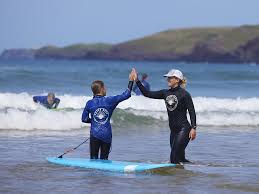 Tenby surf lesson and surf shop equipment advice