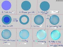 Tutorial Bubble Sai By Kirimimi On Deviantart Digital Painting Tutorials Bubble Drawing Tutorial