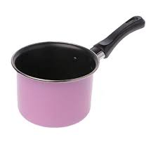 Milk Pot Mini Carbon Steel Milk Heating Pot Nonstick Coating Sauce Pan Dishwasher Safe Soup Pot Kitchen Cooking Pot Sauce Pan P Cooking Tools Milk Pan Milk Pot