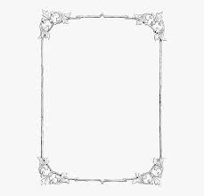 Edit pictures online with the free photo frames tool and start framing your photos. Picture Frame Rectangle Borders And Frames Border In Line Drawing Hd Png Download Kindpng