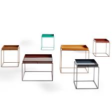 Formal dining (30 chair spacing) for rectangular tables: Hay Tray Table Connox