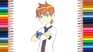 Welcome to the world of coloring! How To Color Ben 10 Ben 10 Coloring Book Videos Cartoon Cartoonart Kids Kidsroom Draw Cartoon Drawings Cartoon Girl Drawing Cartoon Drawings Of Animals